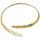 aniston jewelry & watches Collier Omegareif gelbgoldfarben / Edelstahl