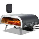 Vevor Pizzaofen 12 Zoll schwarz
