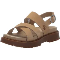 Timberland Clairemont Way Cross Strap Sandal md bei nubuck 9 Wide Fit