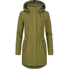 Peak Time Damen, Softshell, Mantel L60013 Grün21 Gr. XS - XS