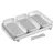 Enders Grillpfanne 44,5 x 31,5 cm Edelstahl Silber