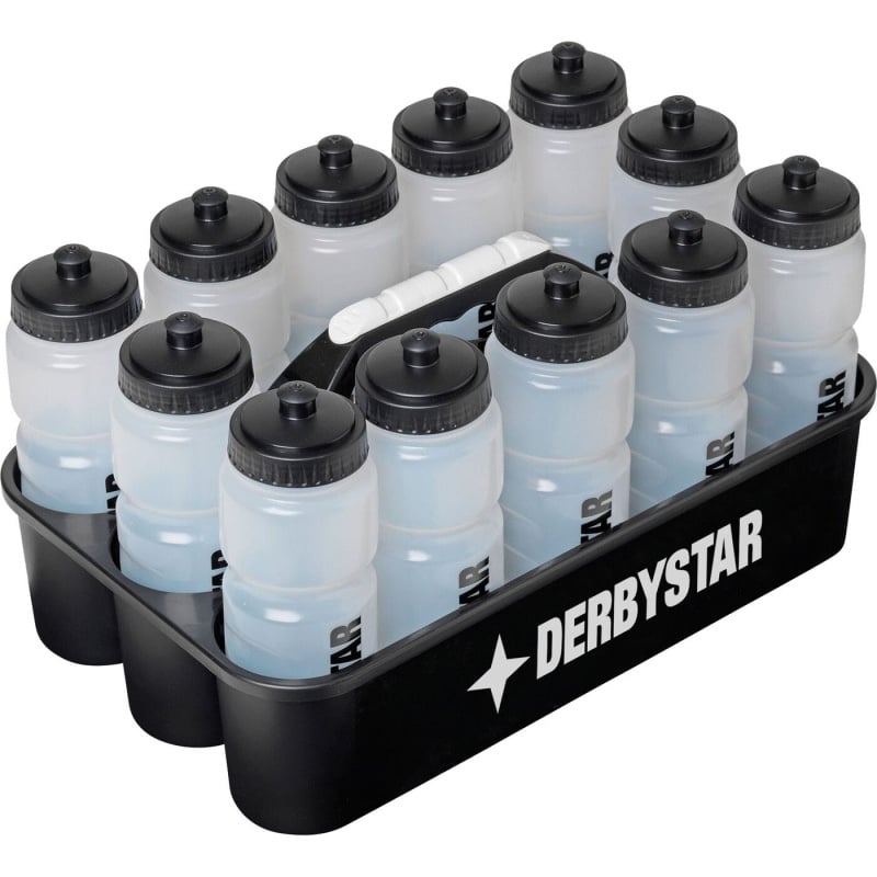 Preisvergleich Produktbild DERBYSTAR Trinkflaschenhalter für 12 Flaschen schwarz