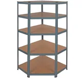 pro-bau-tec Schwerlastregal Ecke 10104 90x180x45cm