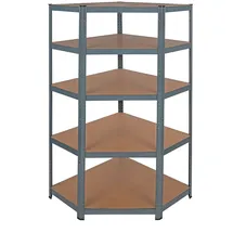 pro-bau-tec Schwerlastregal Ecke 10104 90x180x45cm