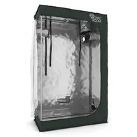 RoyalRoom® - Growzelt 100x50x160 cm - Indoor Gewächshaus - Starker Bezug, Waschbar, Lichtdicht - Rohrstärke 19 mm, Robuster Reißverschluss - Growbox, Grow Tent, Grow Zelt, Grow Box, Pflanzzelt C100S