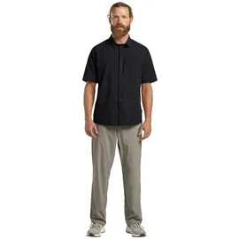 Jack Wolfskin Sierra Canyon Kurzarmhemd Schwarz L