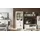 Innostyle Vitrine Jasmin 93 x 42 x 204 cm Weiß