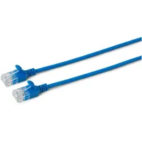 Microconnect V-UTP6A03B-SLIM Netzwerkkabel Blau 3 m Cat6a U/UTP (UTP)