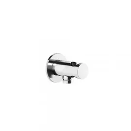 GESSI Anello Wandanschlussbogen 1/2 mit Halterung, Eigensicher, 63461149, Farbe: Finox Optik
