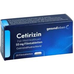 Cetirizin Fair-Med Healthcare 10mg Gehe