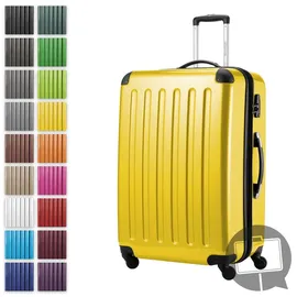 HAUPTSTADTKOFFER Alex 4-Rollen 75 cm / 130 l gelb