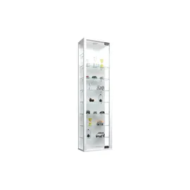 VCM Wandvitrine Stano Maxi 33 x 18 x 115 cm Weiß