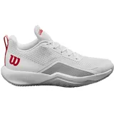 Wilson Herren Rush Pro Lite Tennis Shoe, White/Pearl Blue Red, 42 2/3 EU