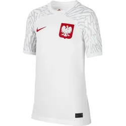 NIKE Kinder Fantrikot Polen 2022, WHITE/SPORT RED, M