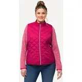 Ulla Popken Funktions-Steppweste granatpink 54-56