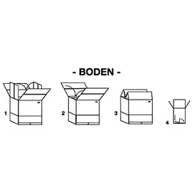NESTLER Umzugskarton 44,9 x 36,0 x 34,9 cm