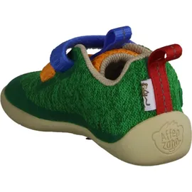 Affenzahn Knit Happy Spezial Editio Klettschuh Grün - Grün