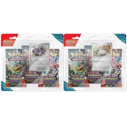 Pokémon Pokémon Boosterpack-Blister Karmesin & Purpur Maskerade im Zwielicht 1 Packung