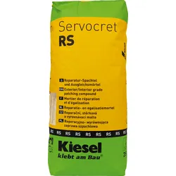 Kiesel Servocret RS, Reperatur-Spachtel und Ausgleichs-Mörtel a  25 kg