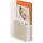 Relaxdays Stehsammler Metall, DIN A4, HBT: 31,5x7x25 cm, stabiler Stehordner, Mesh Design, für Büro & Home Office, weiß