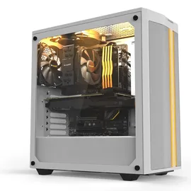 be quiet! Pure Base 500DX weiß, Glasfenster (BGW38)