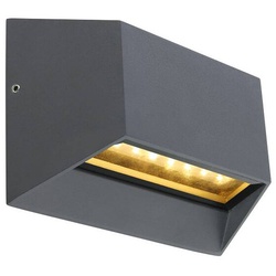 Honna Außenleuchte Aluminium Druckguss Anthrazit, Led