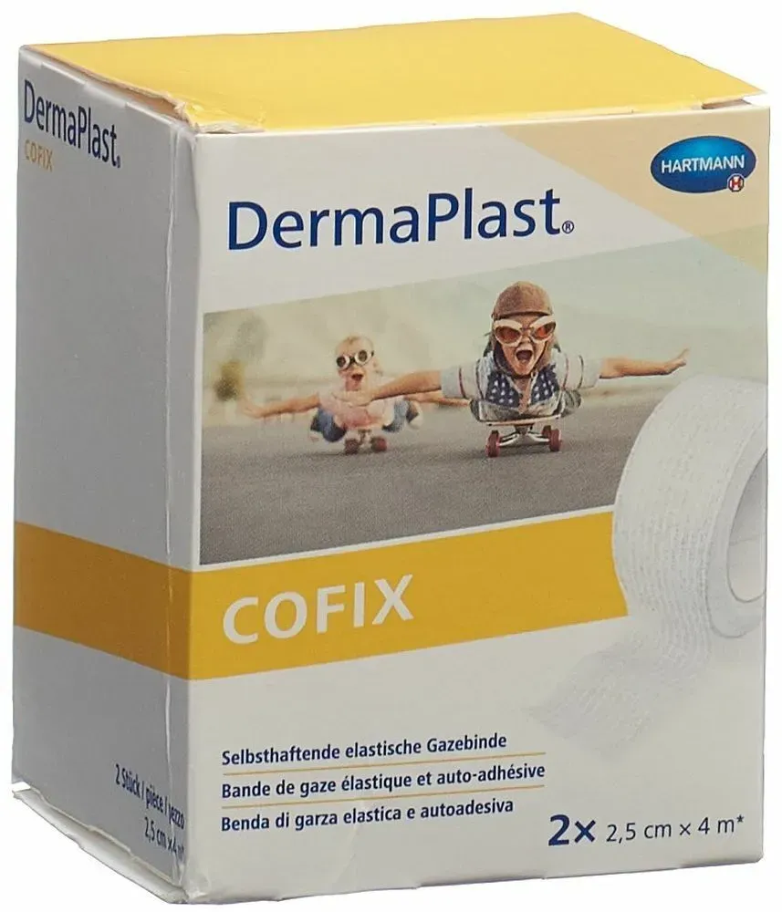 Hartmann Dermaplast® CoFix 2,5 cm x 4 m weiß