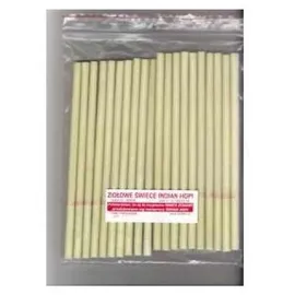 Aura Herbals Hopi-Kerzen, 5 Paar - Gelb