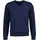 GANT Classic Cotton Pullover Mit V-ausschnitt Dark Jeansblue Melange XL