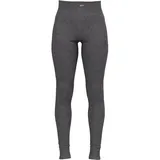 Odlo Damen Funktionsunterhose Long Active Warm ECO odlo steel grey melange