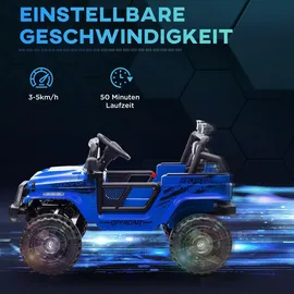 aiyaplay Elektroauto blau