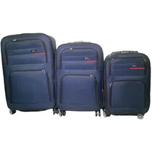 Hti-Living Koffer-Set 3-tlg. blau