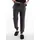 Bugatti Pyjamahose "Bologna", Herren, Gr. 58, N-Gr, grau (grau, dunkel, melange), Obermaterial: 51% Polyester, 46% Baumwolle, 3% Elasthan, lang, Hosen Pyjamahose, mit Seitentaschen, niedriger Bund, bequem, elastisch, Materialmix
