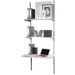 Wohnen / Büro / Weiss/Silber