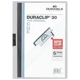 Durable Klemmhefter A4 Grau