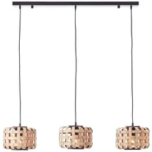 Brilliant Woodline 3-flg. 146 cm Bambus schwarz