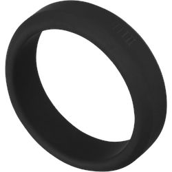 Flexibler Penisring, 5,7 cm, schwarz