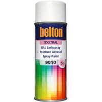 belton spectRAL Lackspray RAL 9010 reinweiß, matt, 400 ml - Profi-Qualität