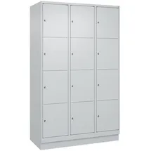 C+P Classic PLUS Schließfachschrank 195,0 x 120,0 x 50,0 Lichtgrau
