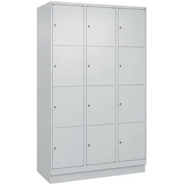C+P Classic PLUS Schließfachschrank 195,0 x 120,0 x 50,0 Lichtgrau