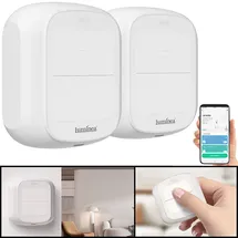 Luminea Home Control WLAN-Fernbedienung 2er-Set