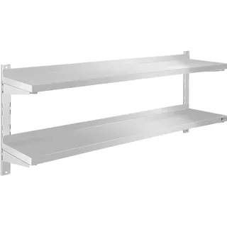 Royal Catering Wandbord - 2 Ablagen - 140 cm