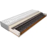 Matratze mit Bonellfederkern 020 - Größe: 90 x 200 cm, Höhe: 17 cm