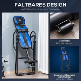 Homcom Inversionsbank Schwarz/Blau