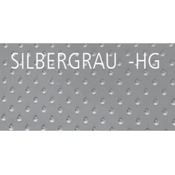 Treppe Eleganz 60 lang 5-stufig (Randbefestigung) meerblau mit Stufen in silbergrau
