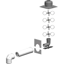 ALTERNATIVE HAUSTECHNIK Schacht-Set PolyClassic mit Mündung DN 100/150