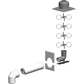 ALTERNATIVE HAUSTECHNIK Schacht-Set PolyClassic mit Mündung DN 100/150