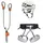 Petzl Eashook 1 Klettersteigset - Multicolor - One Size