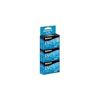 Sony DVM60PRR/6C 6-Pack 60-Minute Premium DVC with Hangtab