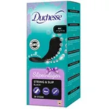 Duchesse Slipeinlagen String & Slip Black 28 St.